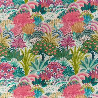 Prestigious Kolkata Flamingo Fabric